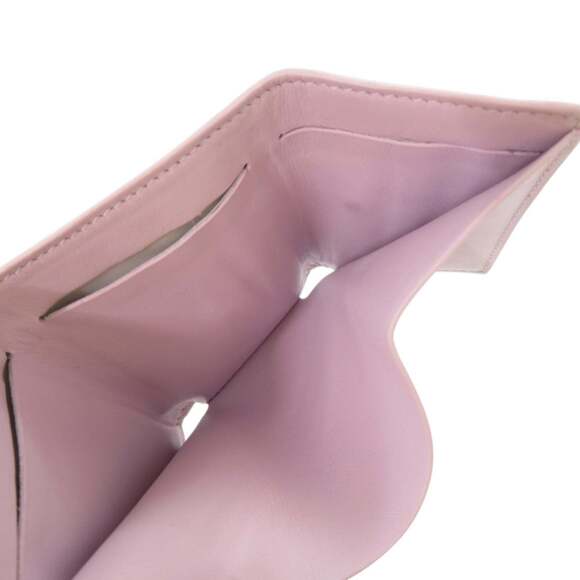Excellent condition Louis Vuitton Mini Trifold Wallet LV Bloom M15083 in purp...